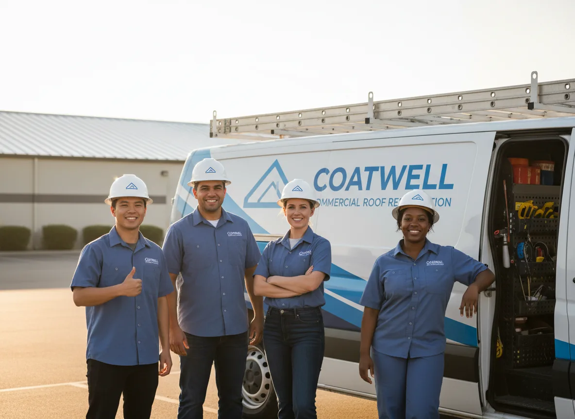 Commercial roof coating company in Russell, NY
